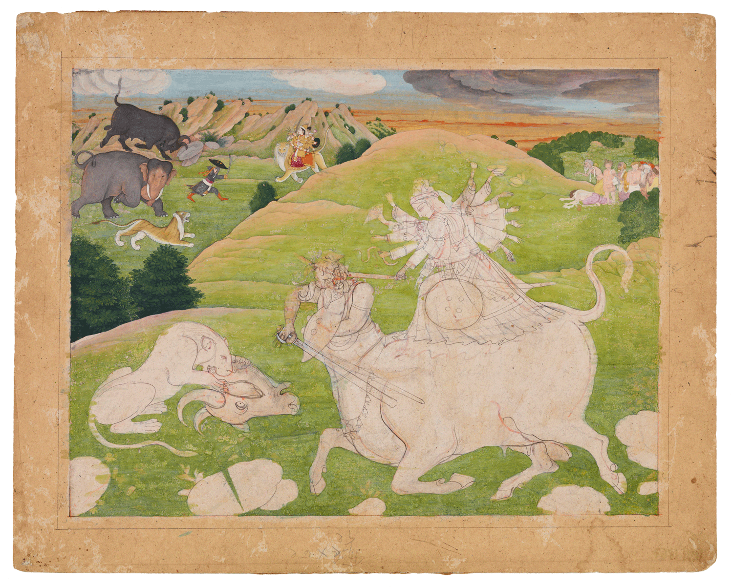 Durga Mahishasuramaradini