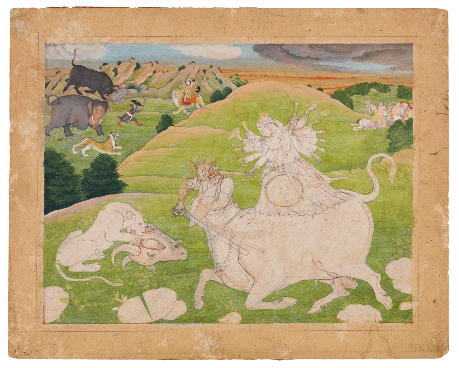 Durga Mahishasuramaradini